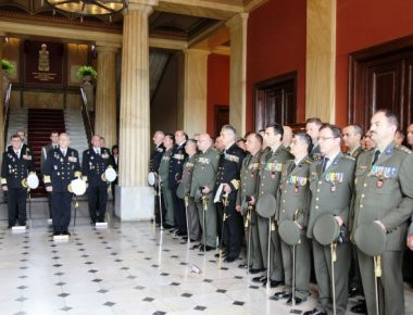 Ο Αρχηγός ΓΕΝ Αντιναύαρχος Ν.Τσούνης παρέδωσε σήμερα τα καθήκοντα του Διοικητού ΣΕΘΑ